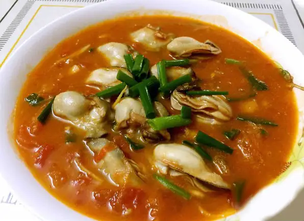 Cách Nấu Hàu Sốt Cà Chua