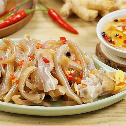 Cách Nấu Lỗ Tai Heo