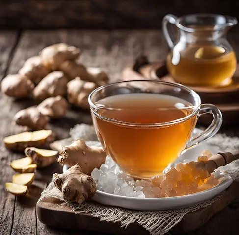 Cách Nấu Nước Gừng Đường Phèn