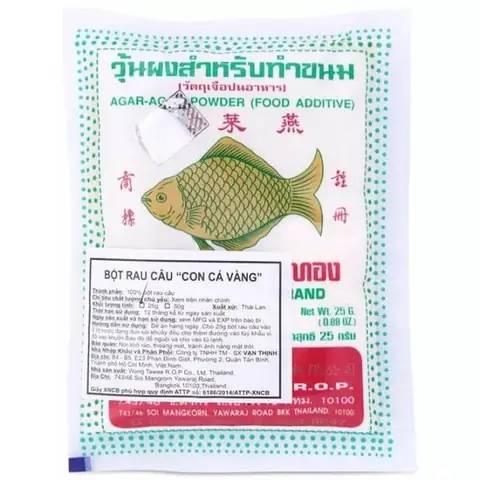Cách Nấu Rau Câu Con Cá Vàng