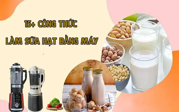 Cách Nấu Sữa Hạt Bằng Máy