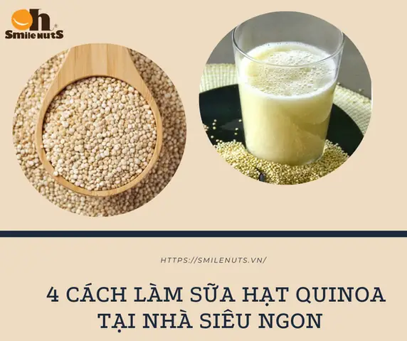 Cách Nấu Sữa Hạt Quinoa