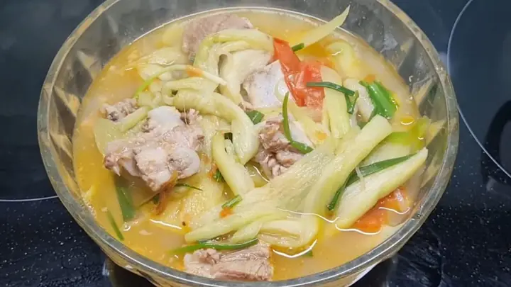 Cách Nấu Sườn Dọc Mùng