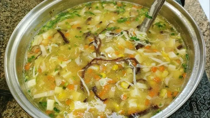 Cách Nấu Súp Bắp Chay