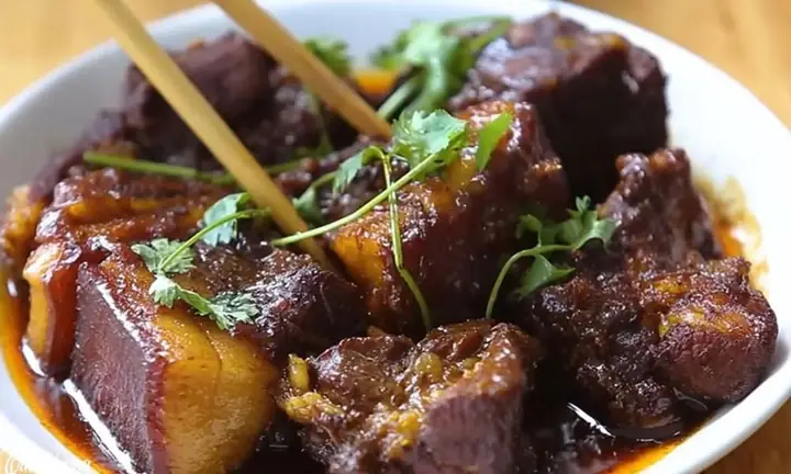 Cách Nấu Thịt Bung Miền Trung