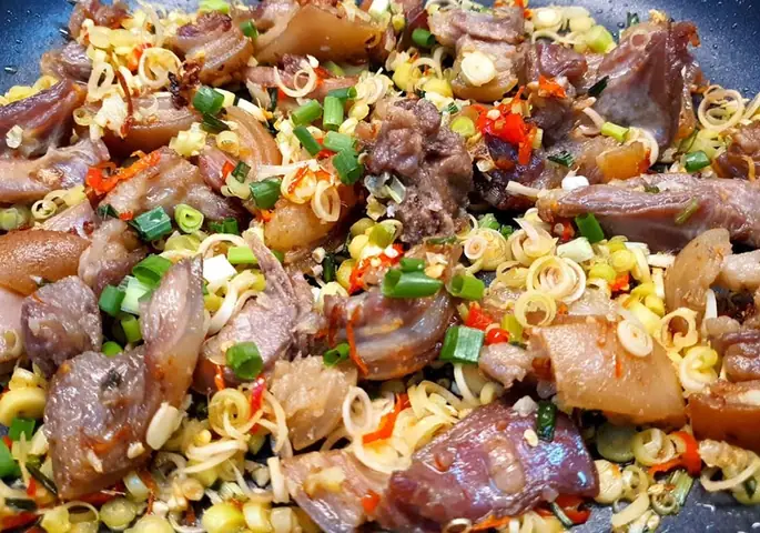Cách Nấu Thịt Dê Xào
