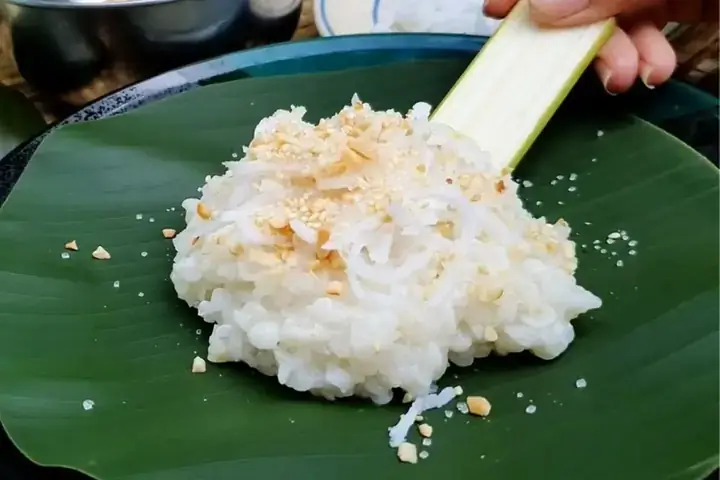 Cách Nấu Xôi Bắp Bung