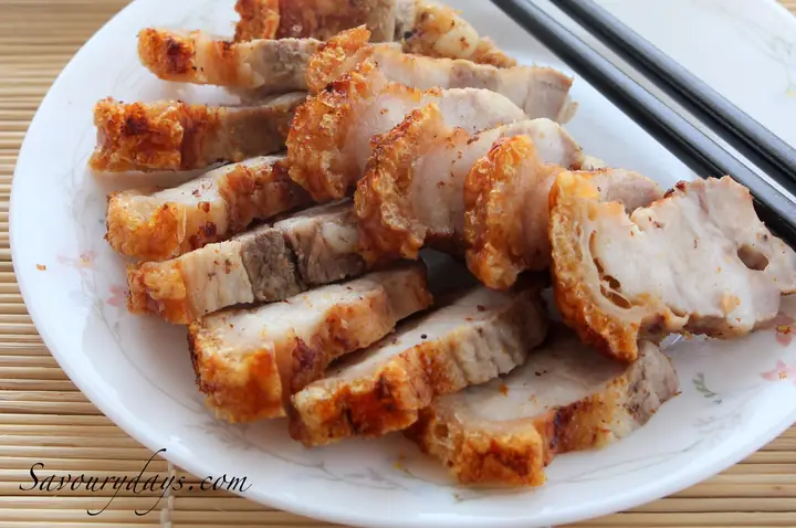 Cách Nướng Thịt Giòn Bì
