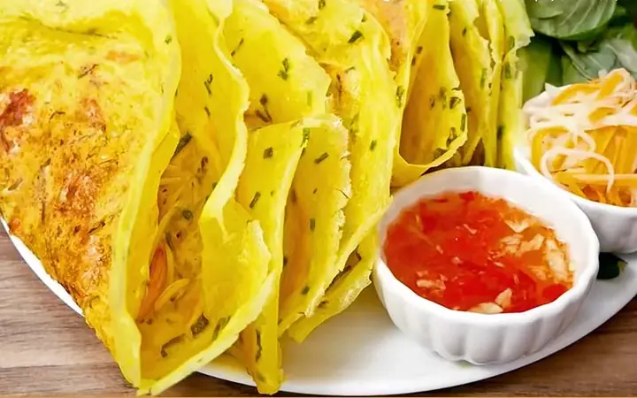 Cách Pha Bột Bánh Xèo Hương Xưa 500g