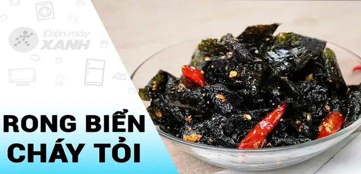 Cách Xào Rong Biển Chay