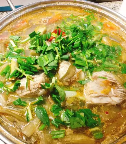 Canh Cá Đuối Nấu Mùng