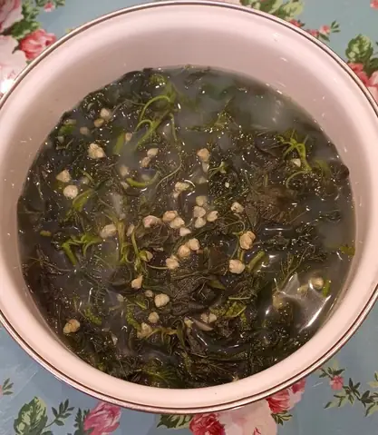 Canh Hến Nấu Rau Dền