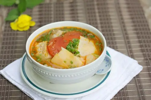 Canh Măng Chua Sườn Non