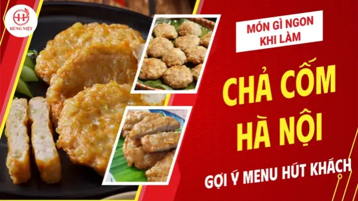 Chả Cốm Chấm Với Gì