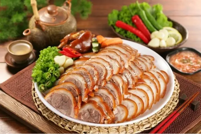 Chân Giò Rút Xương Nướng