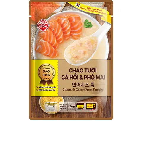 Cháo Phô Mai Rau Ngót