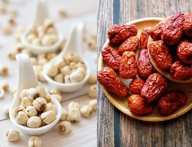 Cháo Táo Đỏ Khô Cho Bé