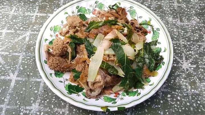 Chế Biến Nhau Thai Bò