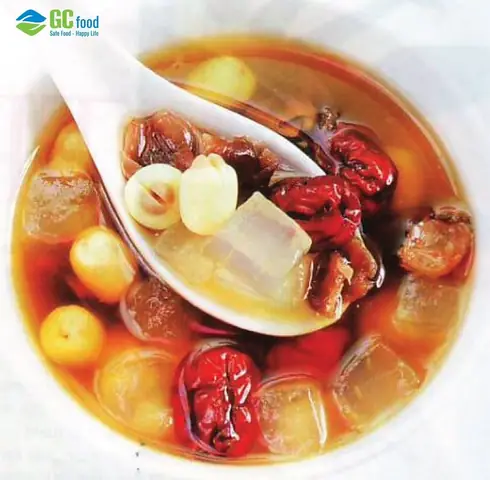 Chè Nha Đam Táo Đỏ