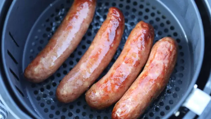 Chiên Lạp Xưởng Bằng Nồi Chiên Không Dầu