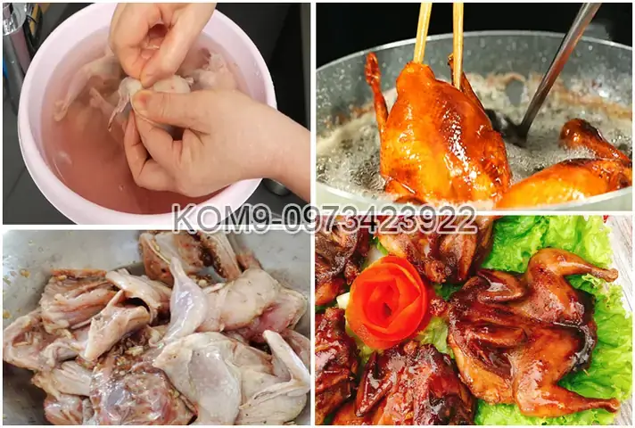 Chim Cút Quay Ngũ Vị Hương