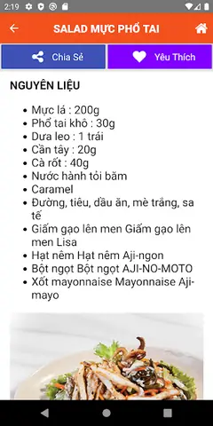 Công Thức Nấu Các Món Ăn Ngon