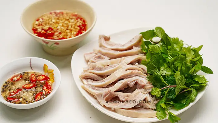 Dạ Dày Luộc Chấm Gì