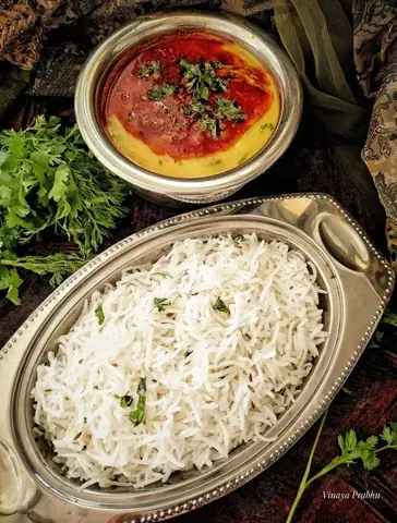 Dal Tadka With Jeera Rice