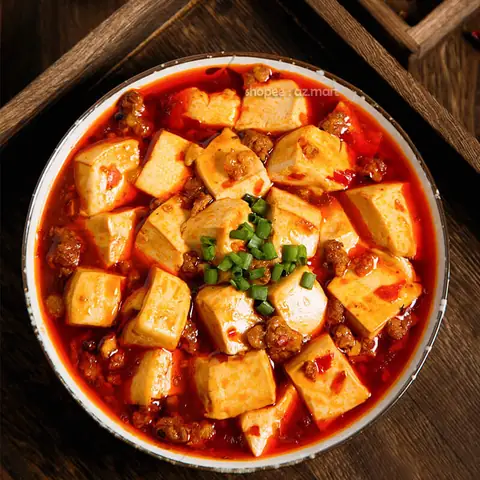 Đậu Phụ Sốt Cay Tứ Xuyên