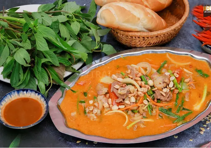 De Xào Lăn Nước Cốt Dừa