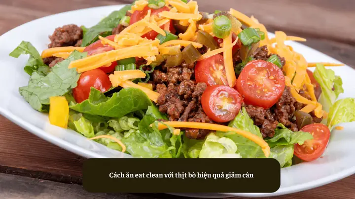 Eat Clean Với Thịt Bò