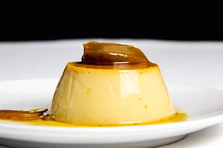Flan De Dulce De Leche