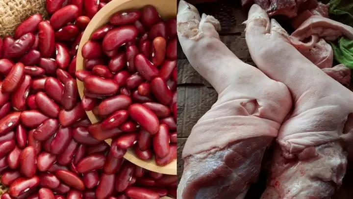 Giò Heo Hầm Đậu Đỏ