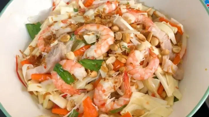 Gỏi Ngó Sen Củ Hủ Dừa
