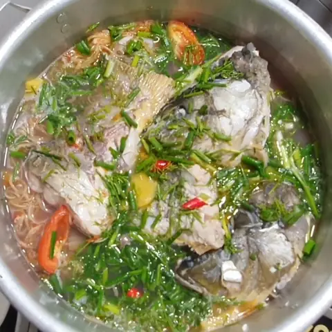 Hoa Chuối Nấu Cá Chép