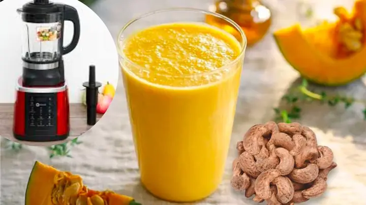 Học Cách Nấu Sữa Bí Đỏ
