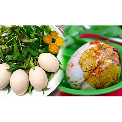 Hột Vịt Lộn Úp Mề