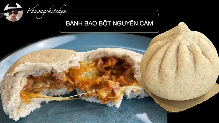 Làm Bánh Bao Từ Bột Mì Nguyên Cám
