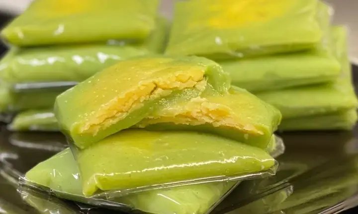 Làm Bánh Cốm Nhân Đậu Xanh