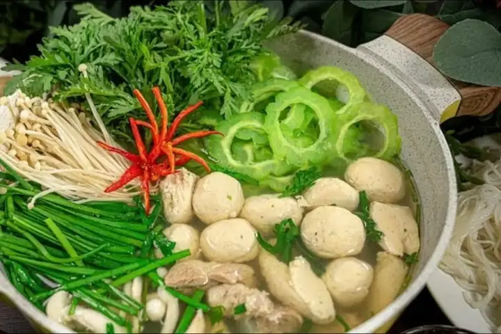 Lẩu Cá Thác Lác Ăn Với Rau Gì