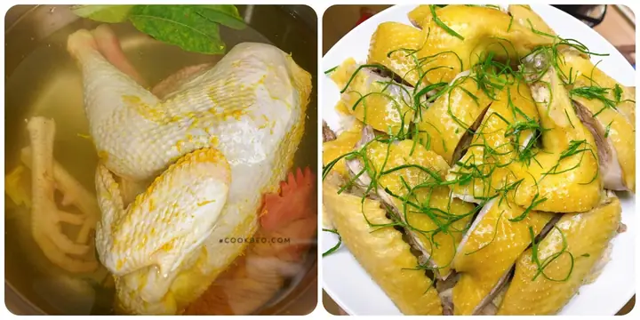 Luộc Gà Cho Gì Vào