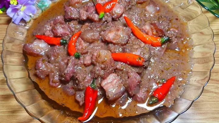 Mắm Ruốc Xào Thịt Ăn Với Canh Gì