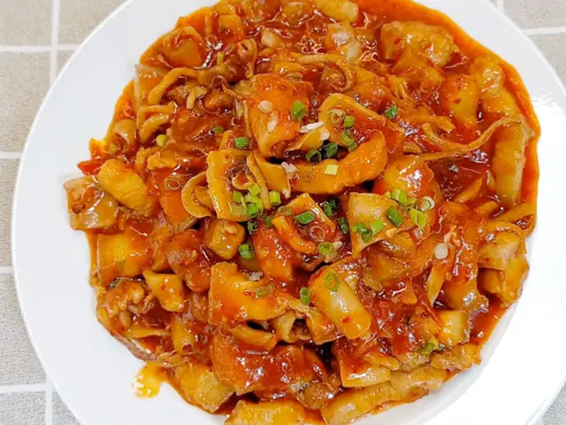 Mực Khô Sốt Cà Chua