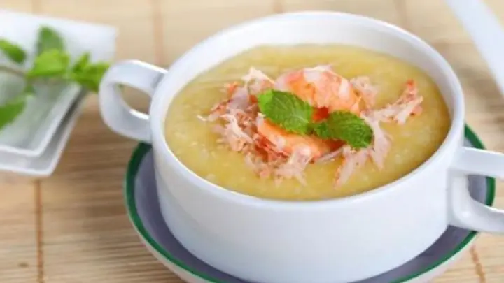 Nấu Cháo Đu Đủ Xanh Cho Bé