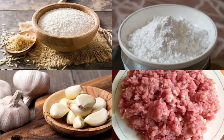 Nguyên Liệu Làm Bánh Cuốn