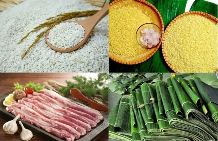Nguyên Liệu Làm Bánh Tét