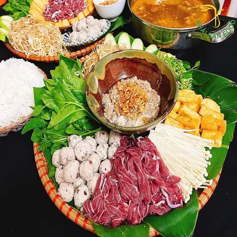 Nguyên Liệu Nấu Lẩu Thái Hải Sản