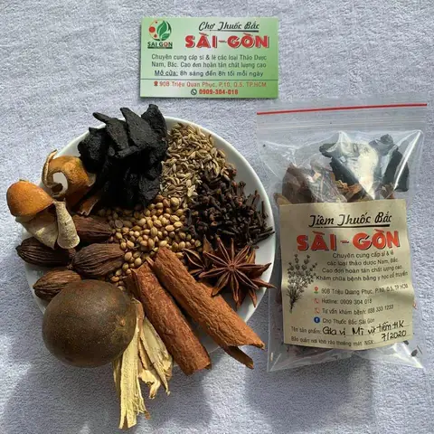Nguyên Liệu Nấu Vịt Tiềm