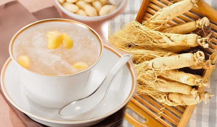 Nhân Sâm Làm Món Gì