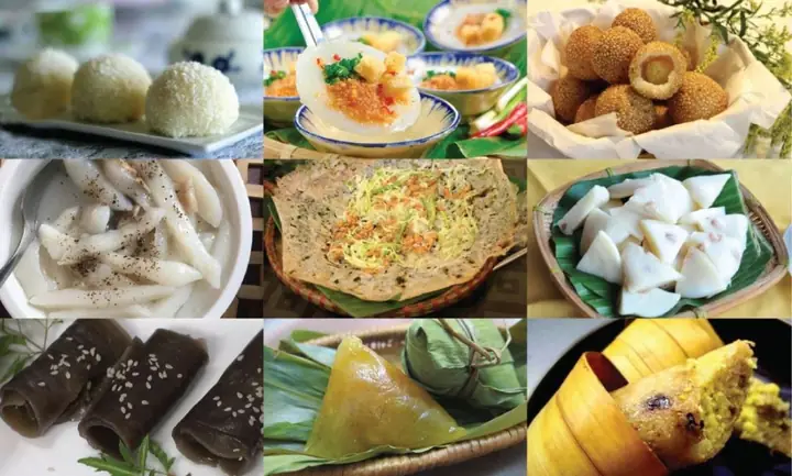 Những Món Ăn Làm Từ Gạo